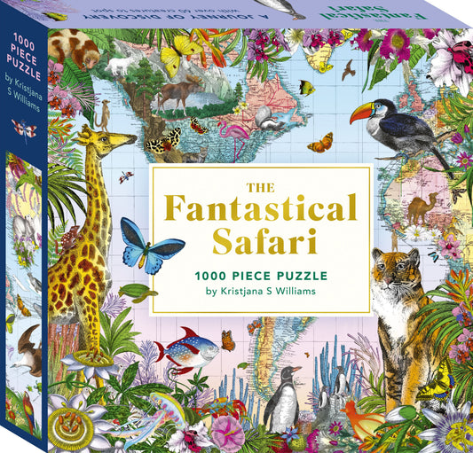 Fantastical Safari 1000 Piece Jigsaw