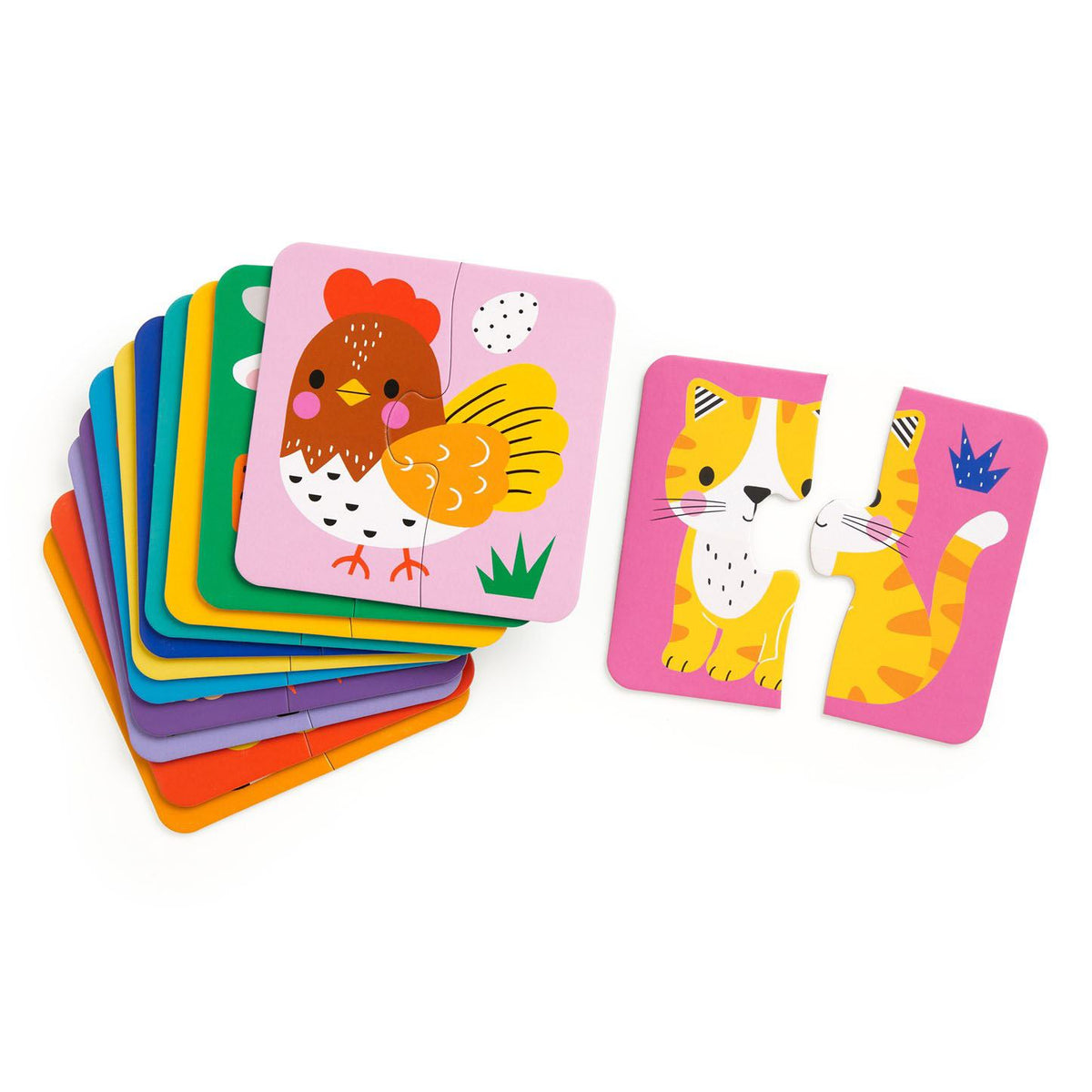Match Up Puzzles: My First Animals