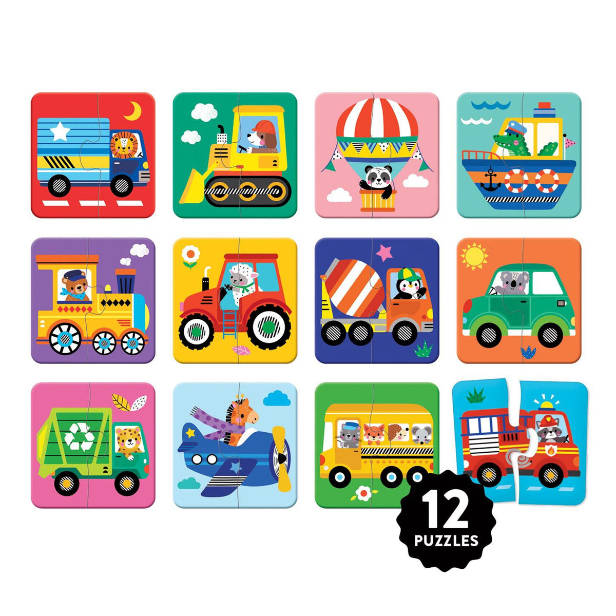 Match Up Puzzles: My First Vehicles