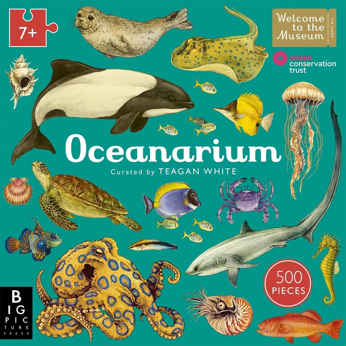Oceanarium 500 Piece Jigsaw Puzzle