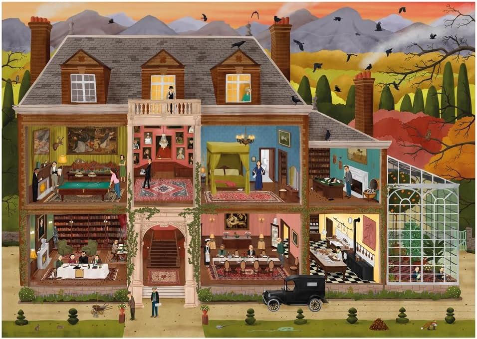 Literary Detectives Murder Club - 1000 Piece Jigsaw Puzzle
