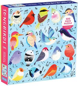 Songbirds 500 Piece Jigsaw Puzzle
