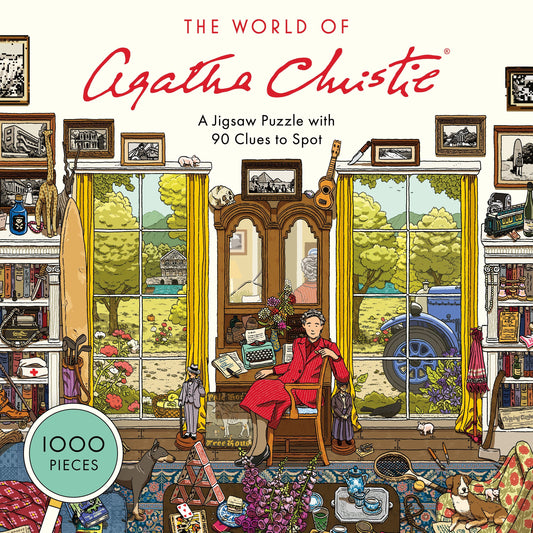 The World of Agatha Christie 1000 Piece Jigsaw Puzzle