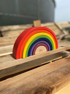 Wooden Stacking Rainbow