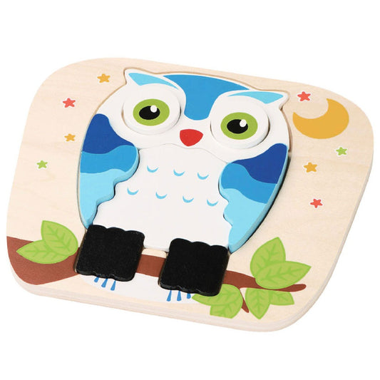 Owl Wooden Raised Puzzle