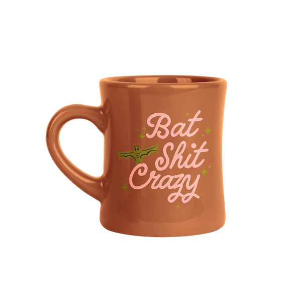 Bat Shit Crazy Diner Mug