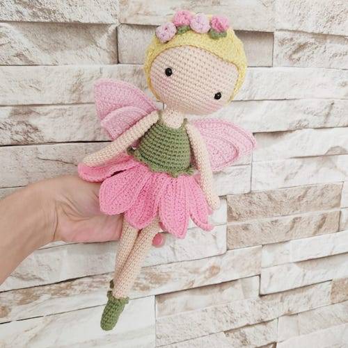 Yellow Fairy Doll