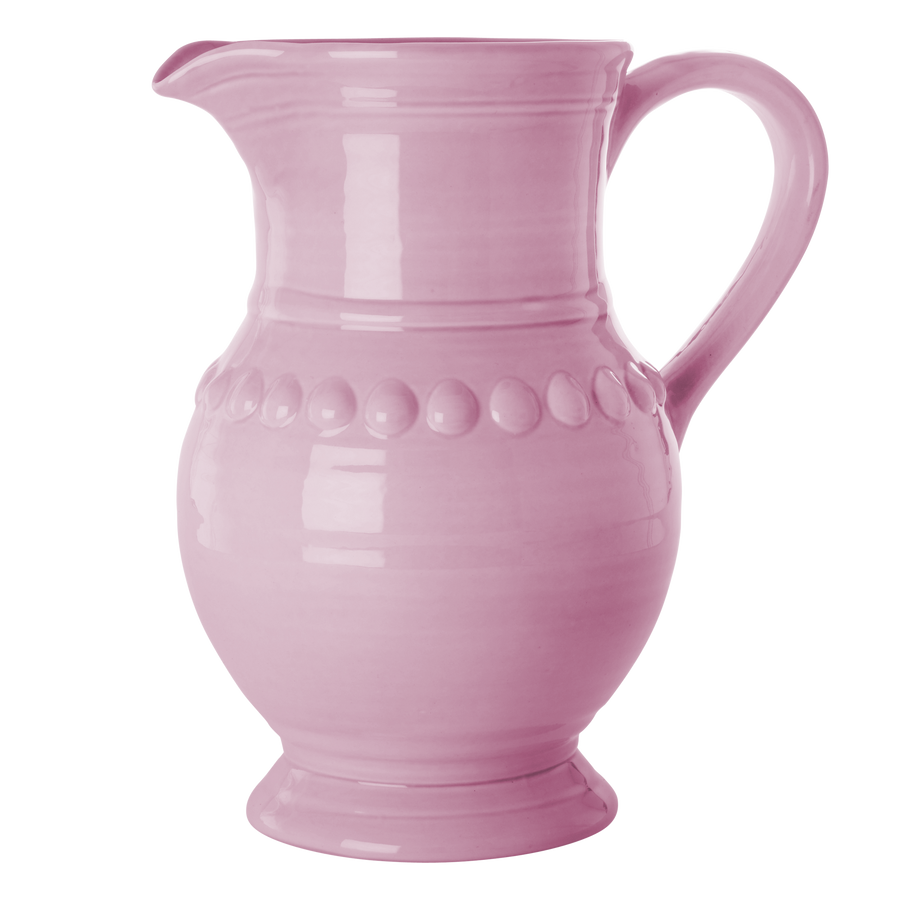 Extra Large Ceramic Jug 7.9L - Soft Pink