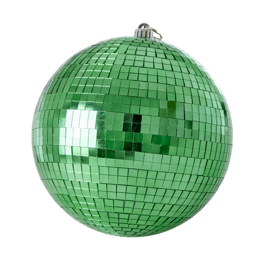 Large Round Disco Ball - Green