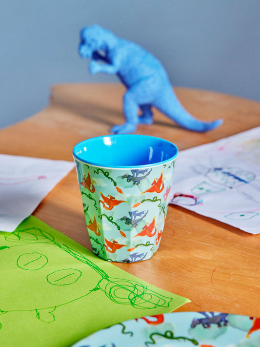 Dragon Print Medium Melamine Cup