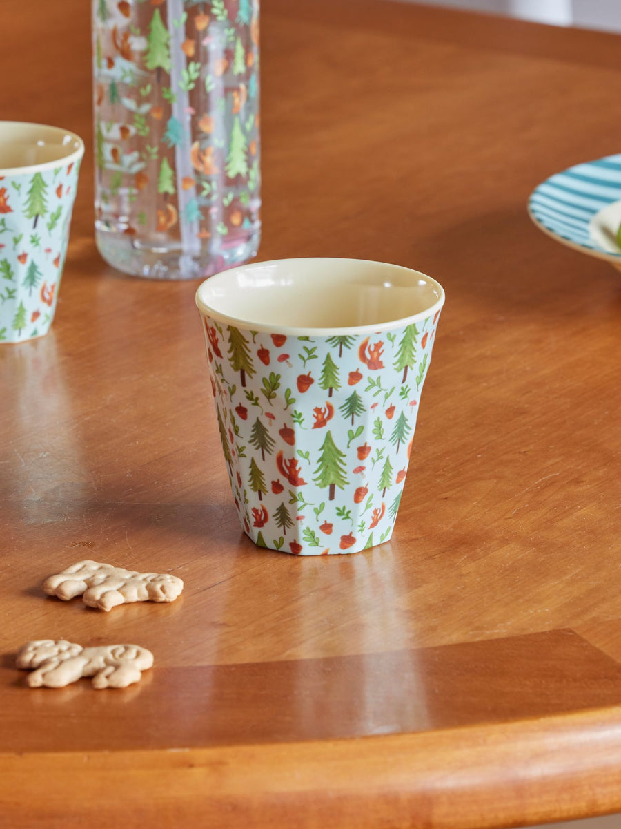 Squirrel Print Melamine Cup