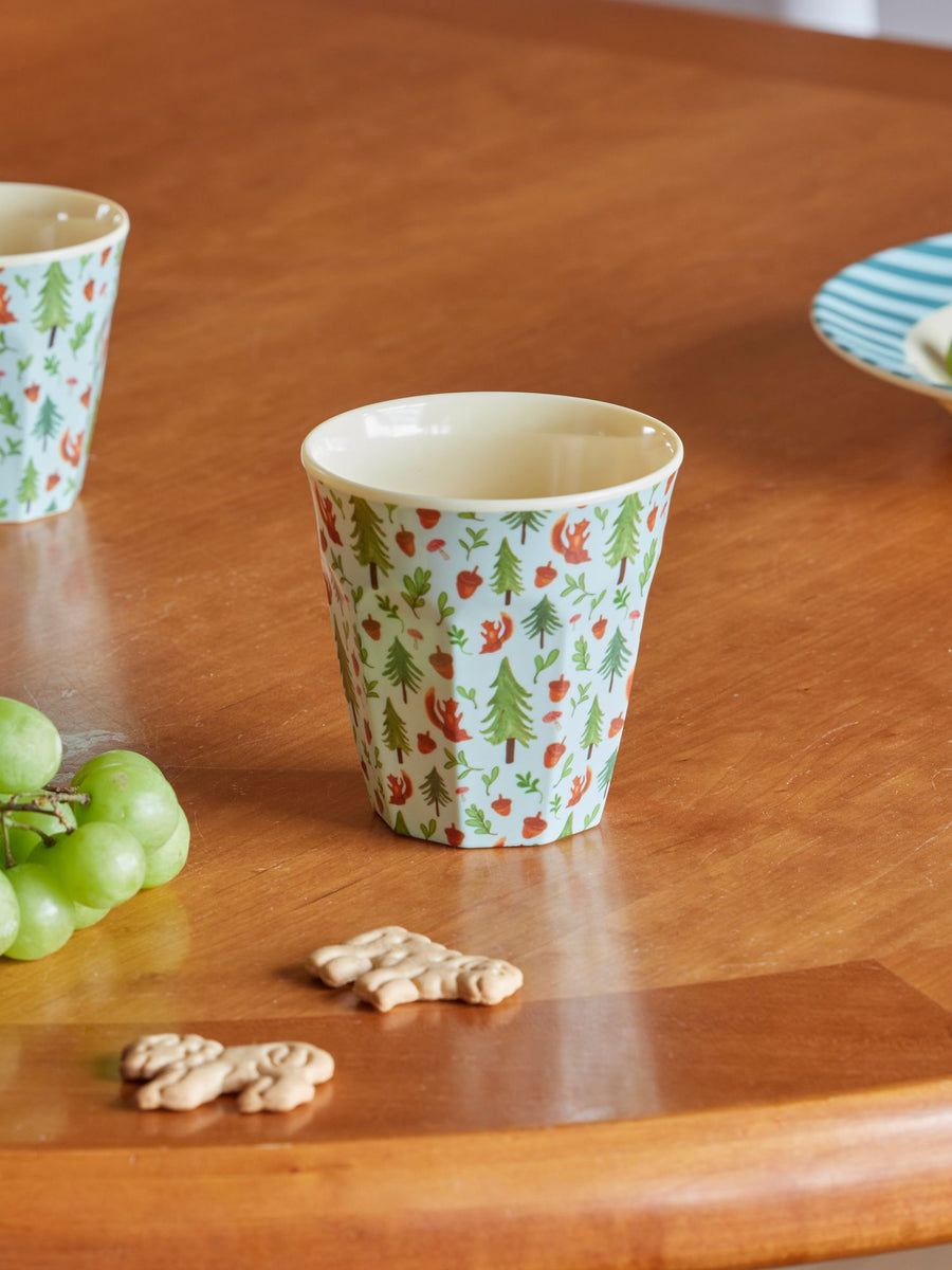 Squirrel Print Melamine Cup