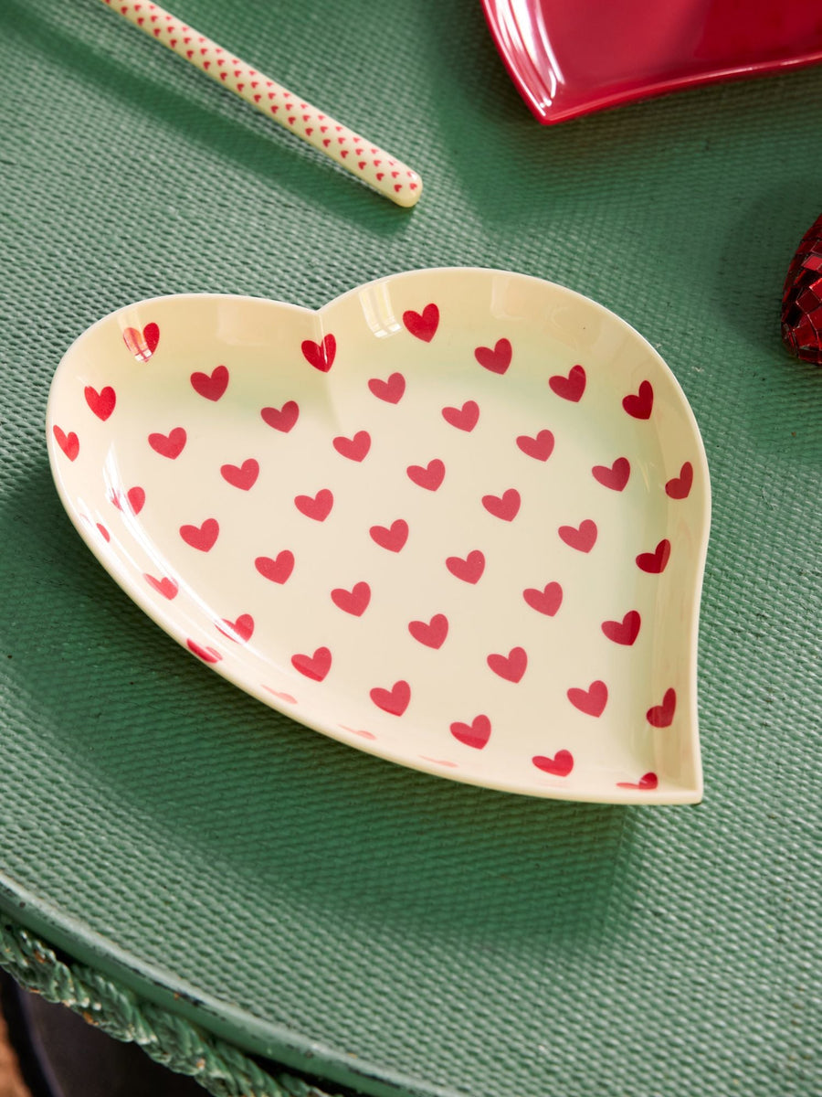 Heart Plate - Darling Hearts Print