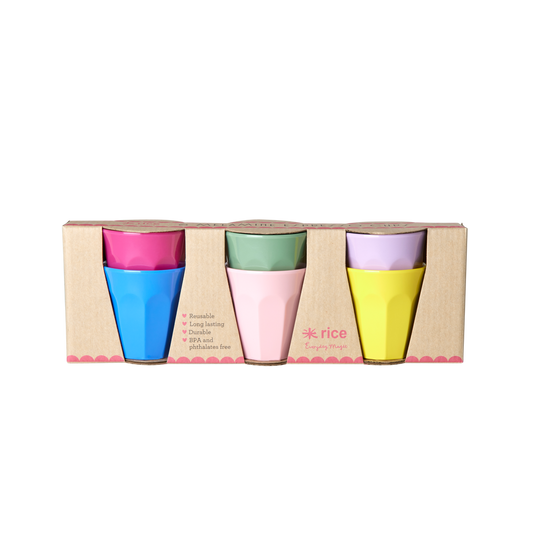 Melamine Espresso Cups - 6 piece set