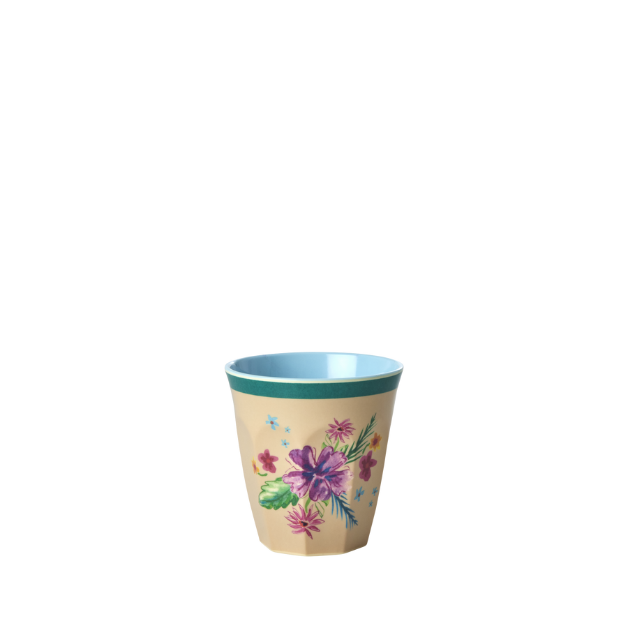 Melamine Cup - Medium - Arda Bloom Print