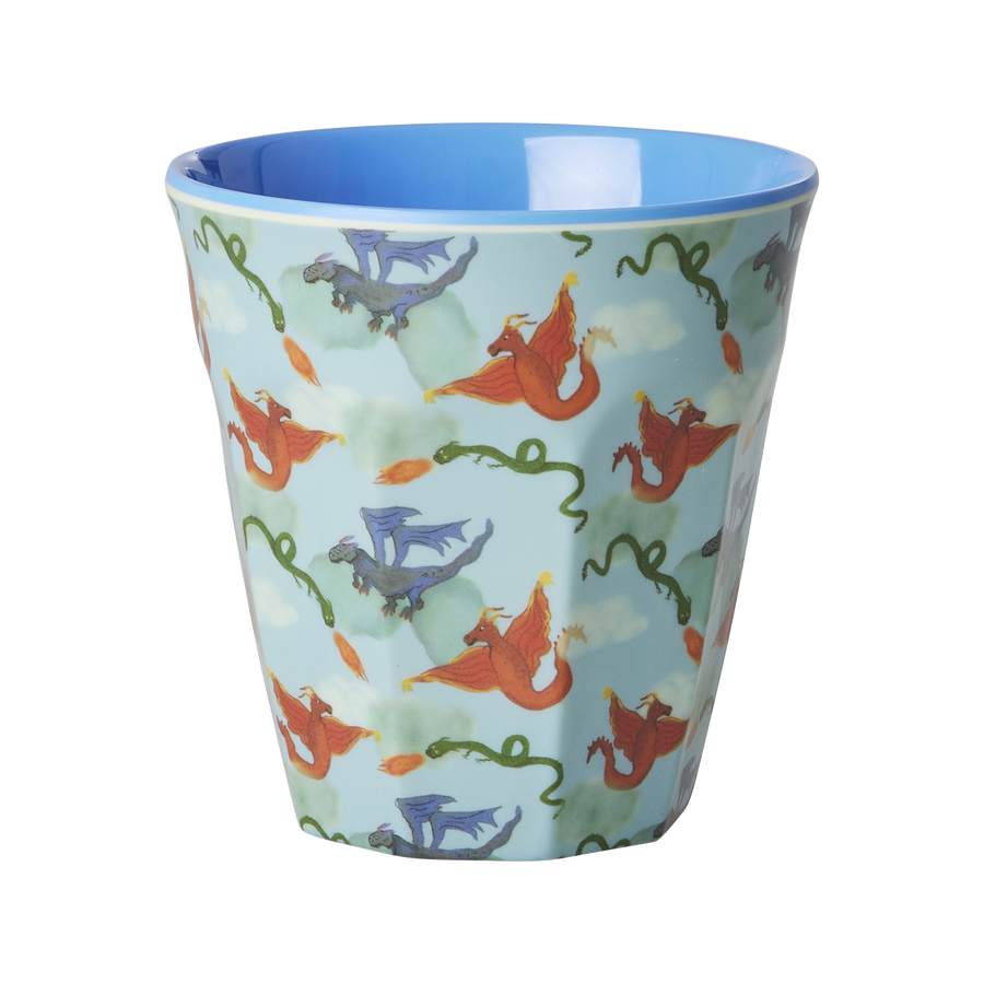 Dragon Print Medium Melamine Cup