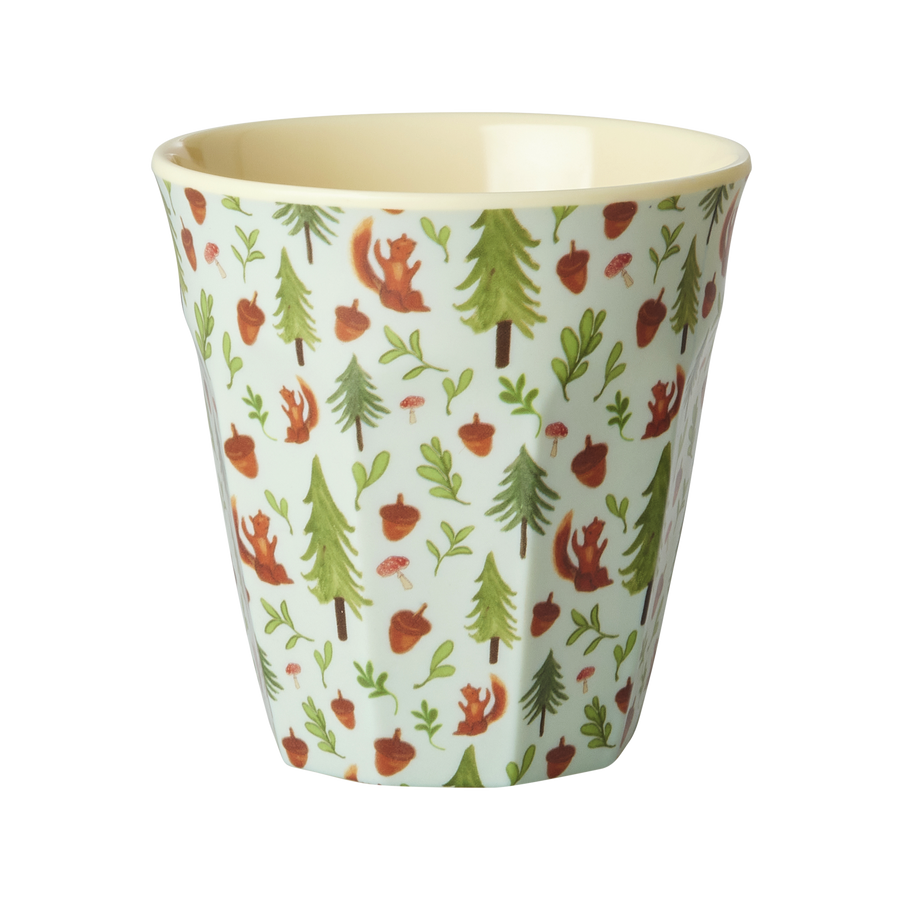 Squirrel Print Melamine Cup