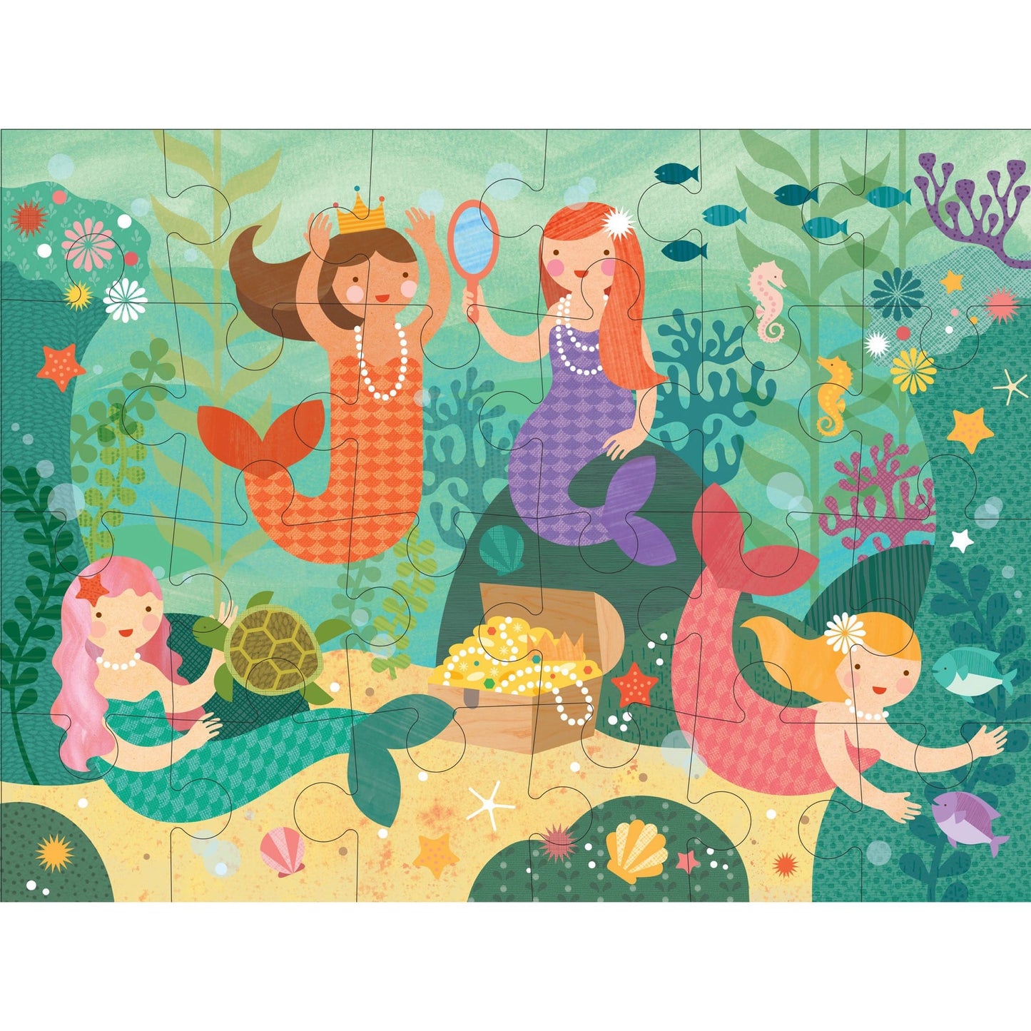 Mermaid - Floor Puzzle