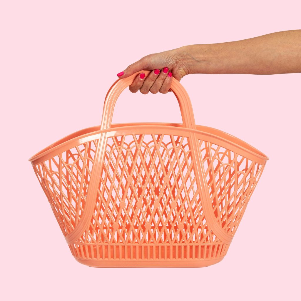 Betty Basket Jelly Bag in Peach