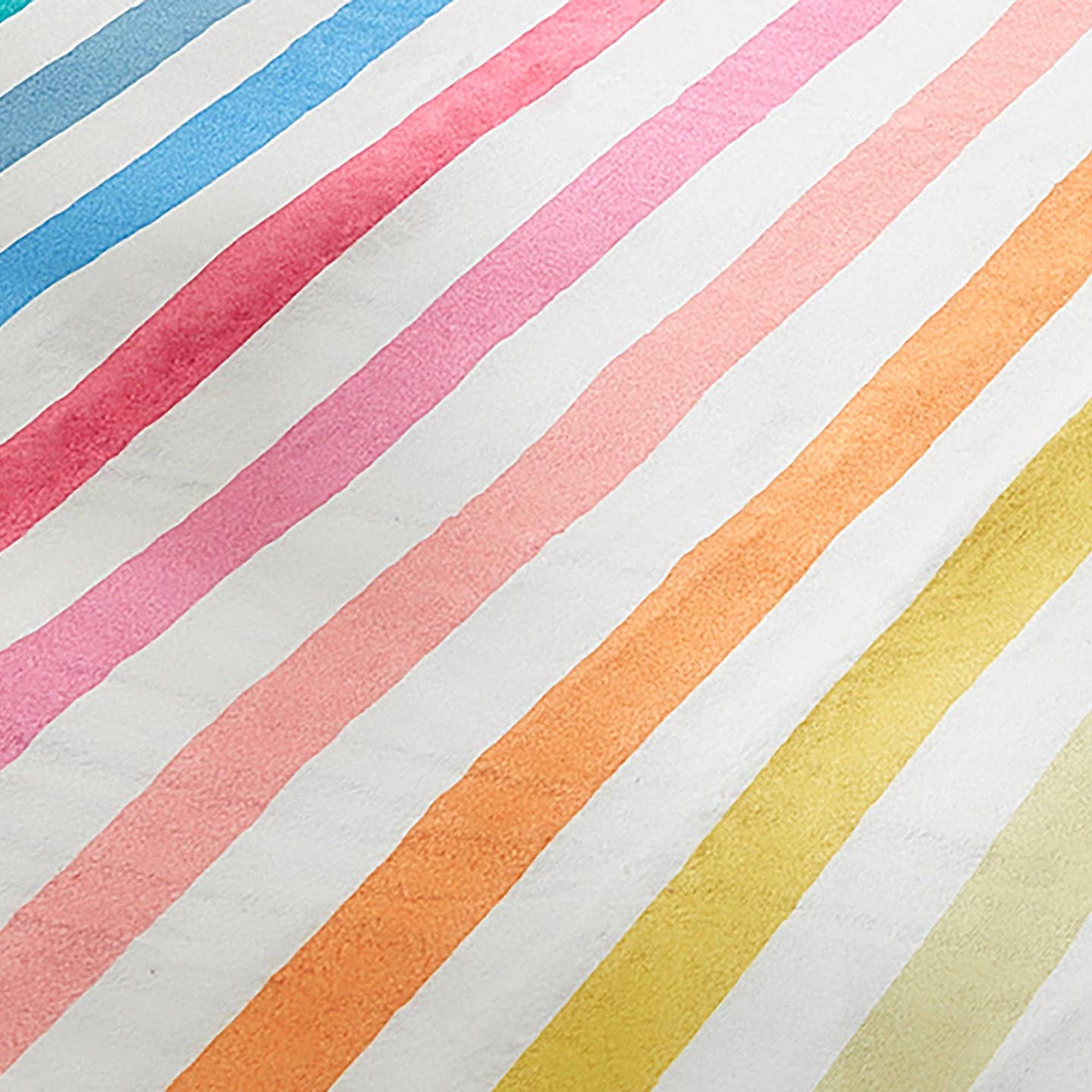 Rainbow Stripe Picnic Blanket