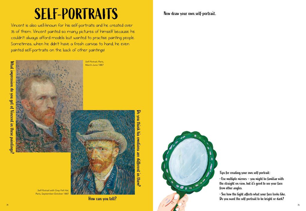 Make Art With Van Gogh - An Art Activity Book