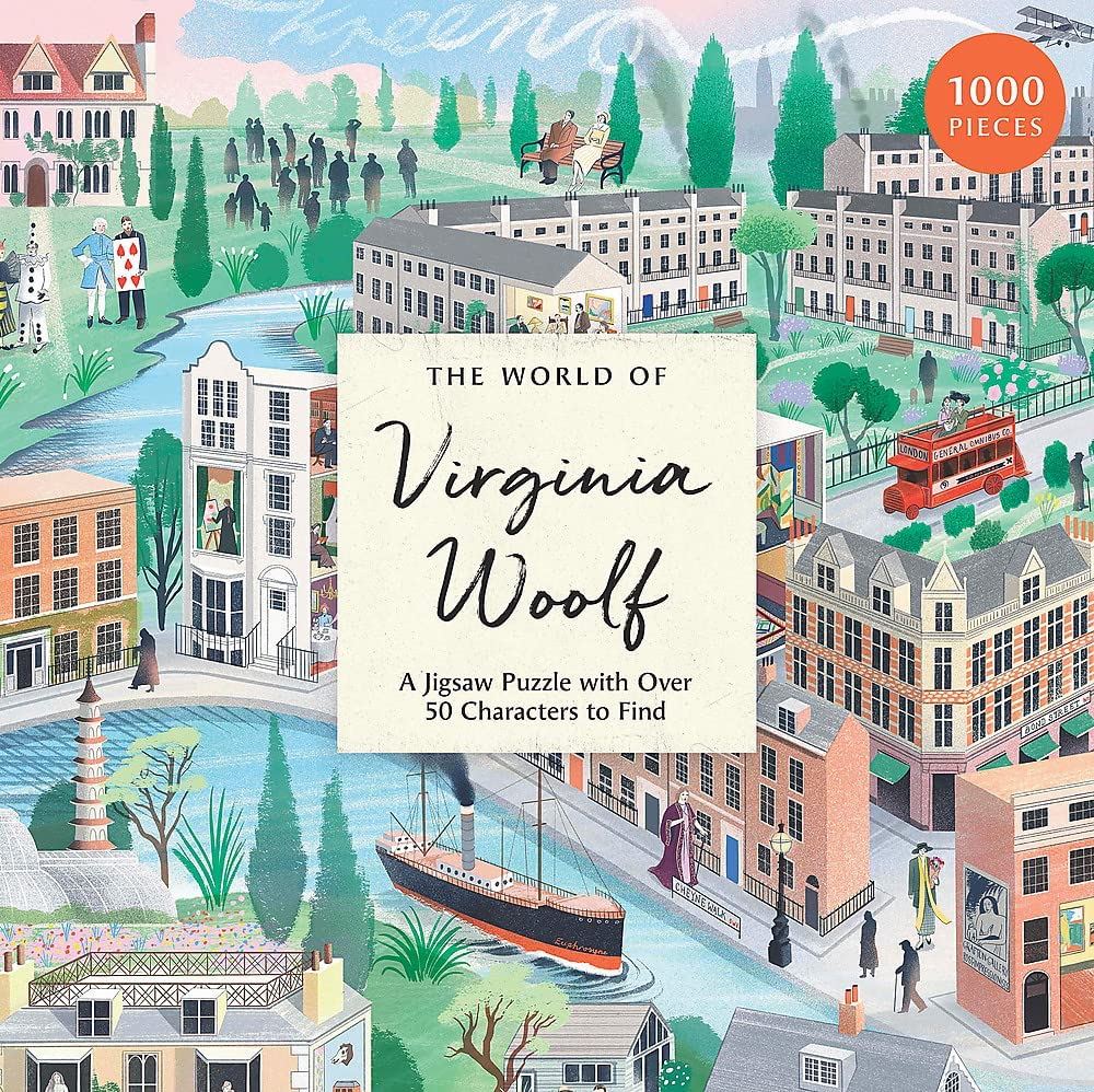 World Of Virginia Woolf 1000 Piece Jigsaw Puzzle