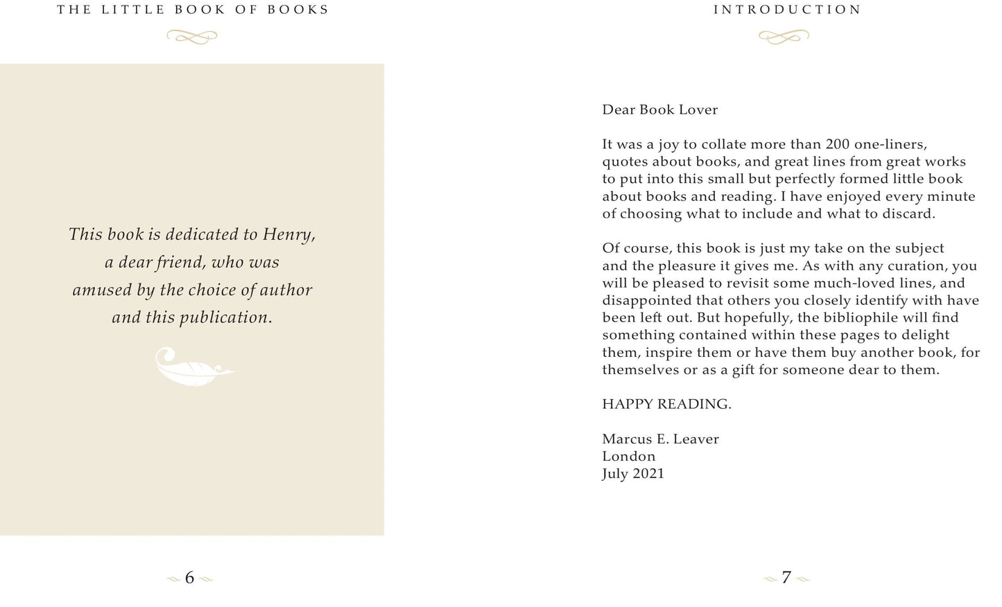 Little Book About Books
