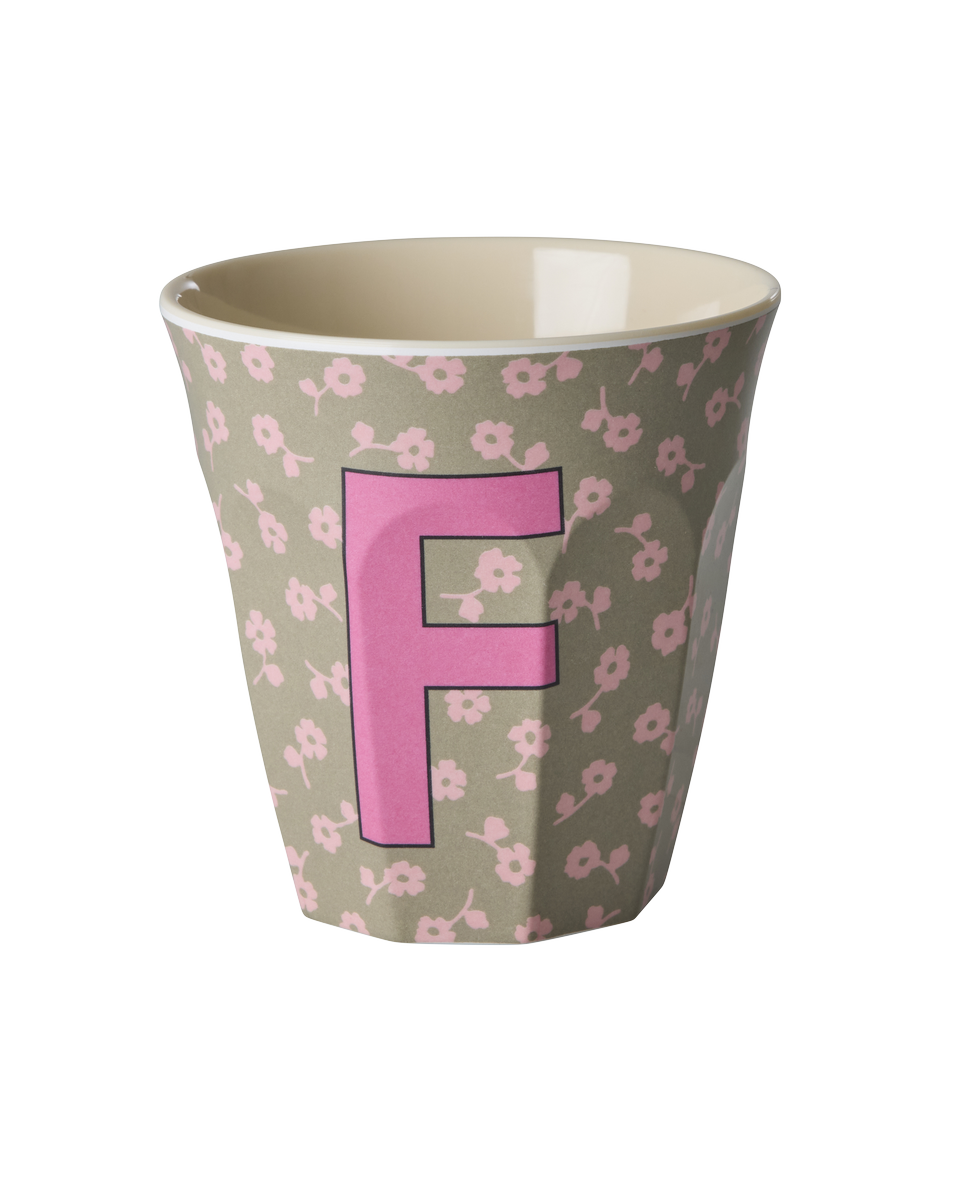 Flower Letter Cups