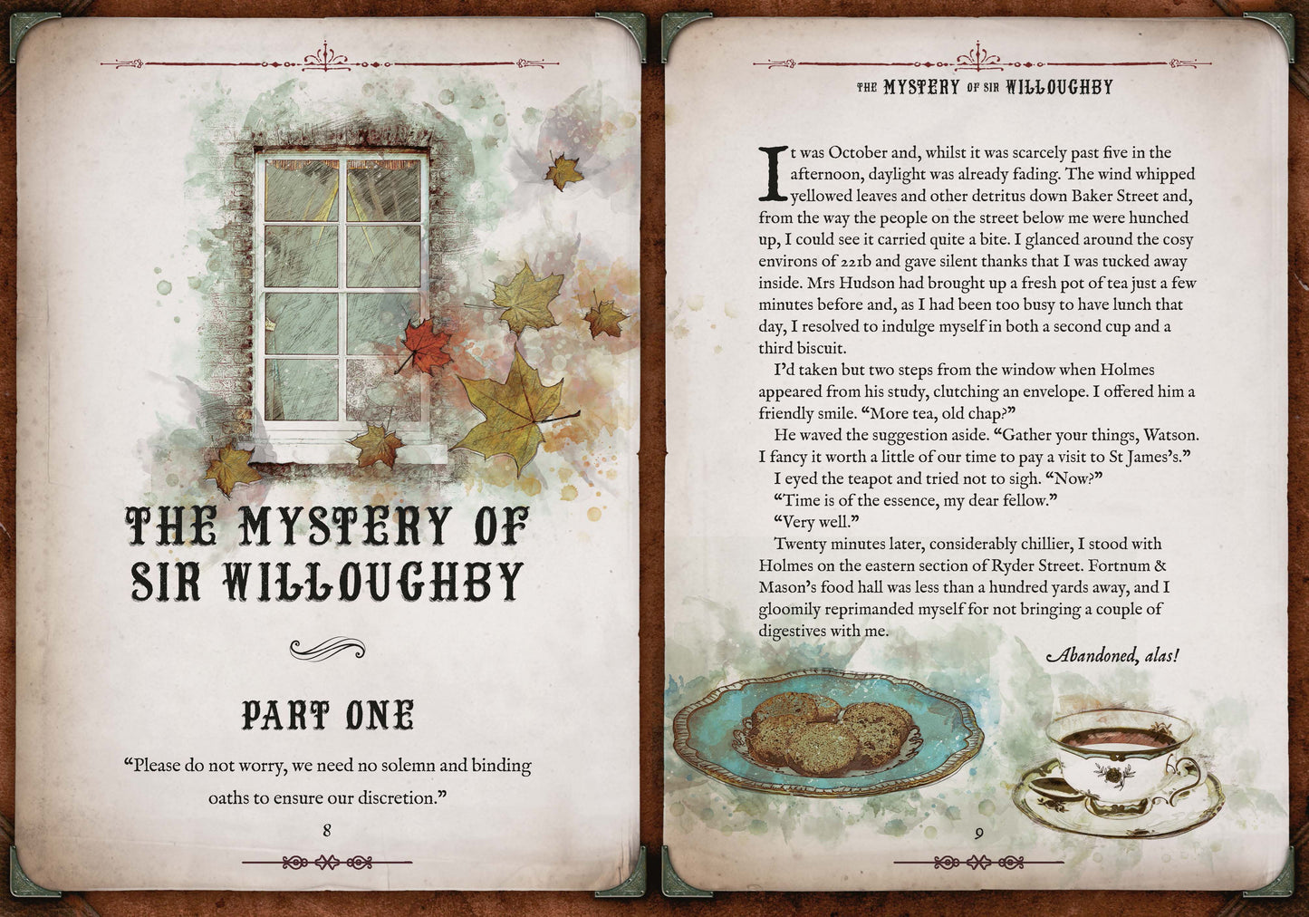 Puzzling Adventures of Sherlock Holmes