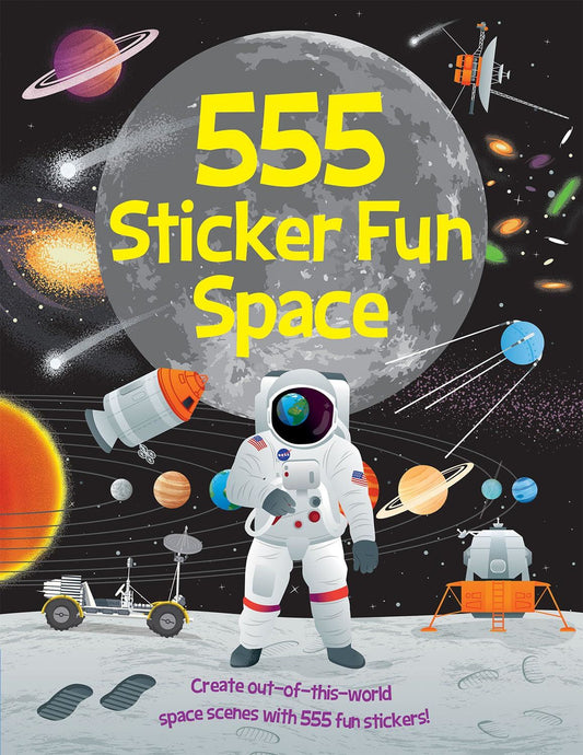 555 Sticker Fun: Space
