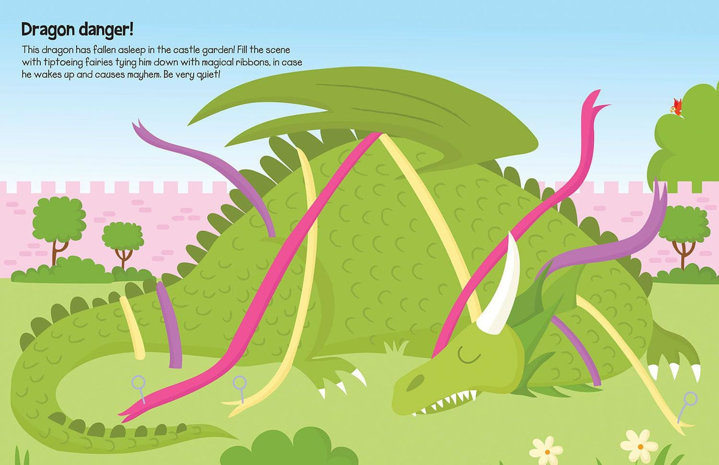 555 Sticker Fun: Dragons