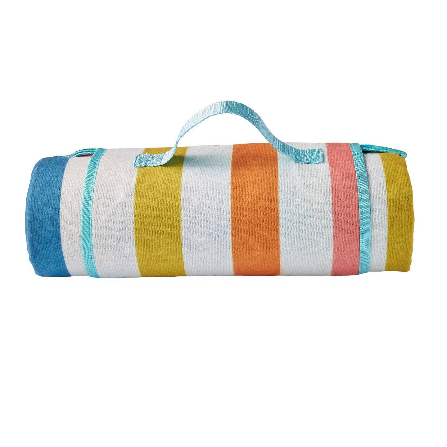 Rainbow Stripe Picnic Blanket