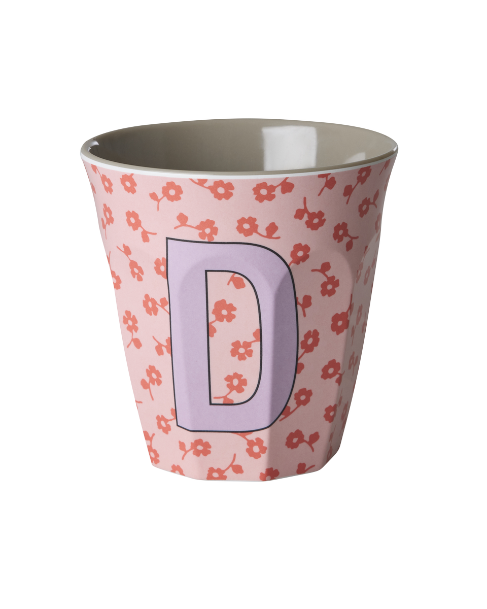 Flower Letter Cups