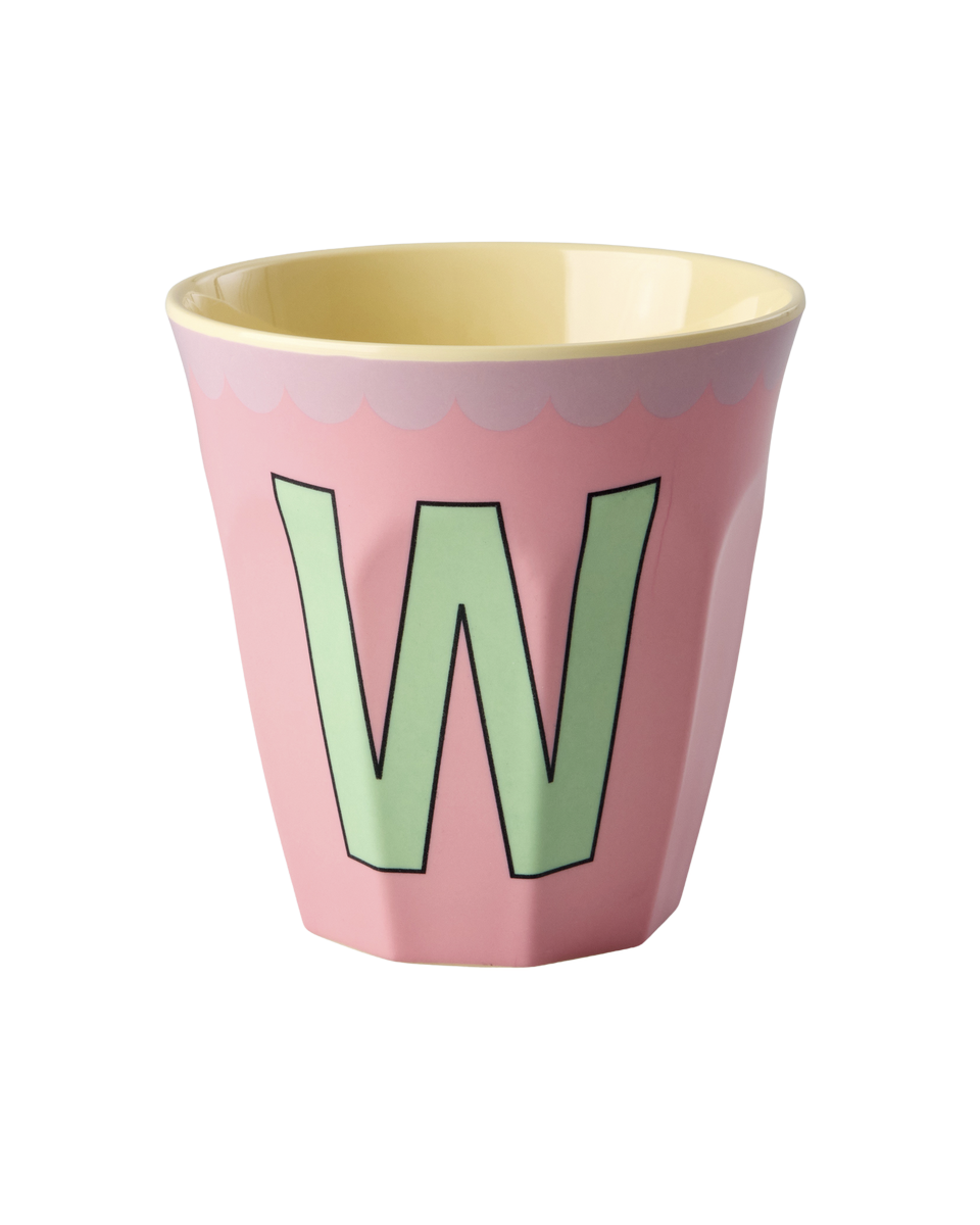 Vintage Colour Letter Cups