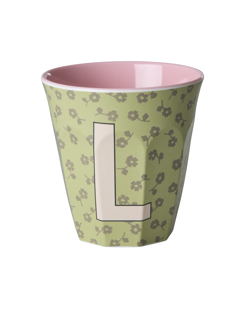 Flower Letter Cups
