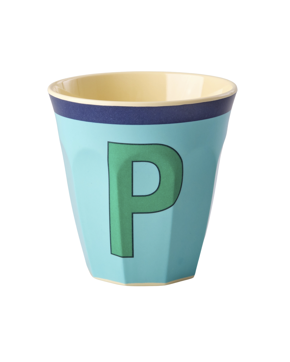 Vintage Colour Letter Cups