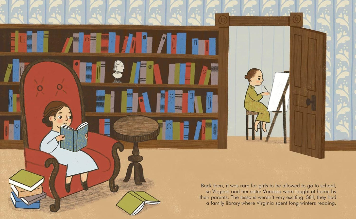 Little People Big Dreams - Virginia Woolf