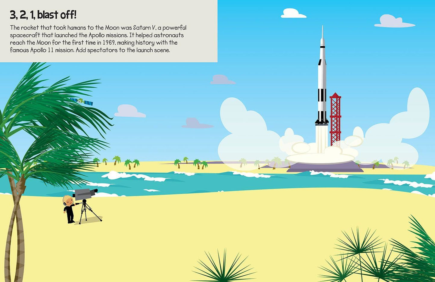 555 Sticker Fun: Space