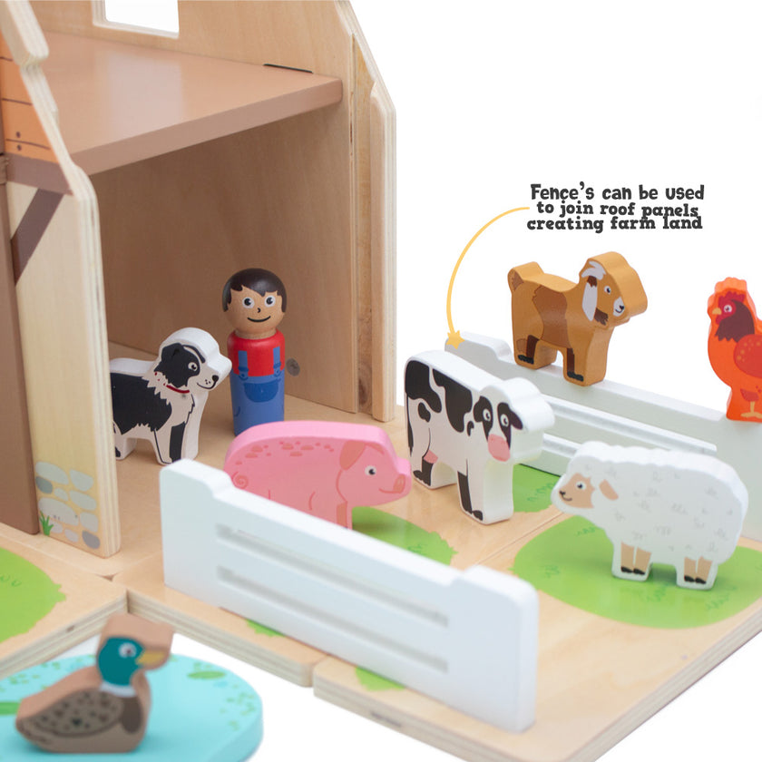 Home Farm Barn Set - with Animals