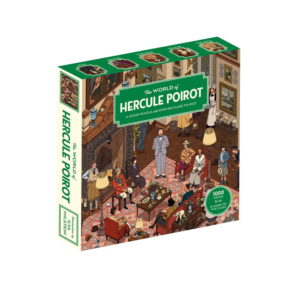 World Of Hercule Poirot 1000 Piece Jigsaw Puzzle