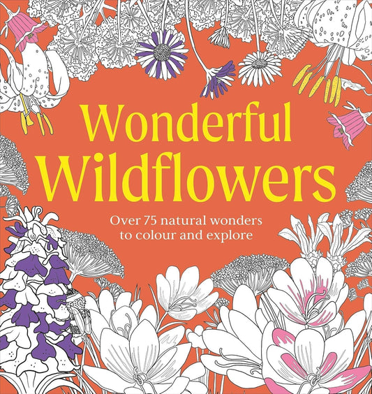 Wonderful Wildflowers Colouring Book