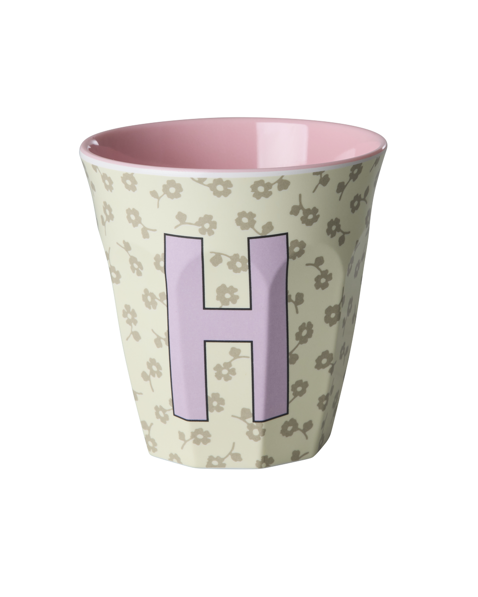 Flower Letter Cups