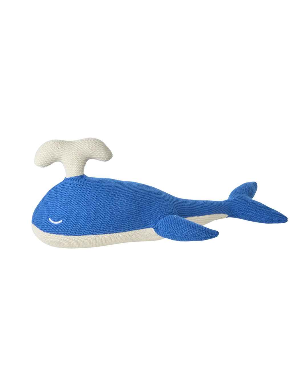 Kids Knitted Whale Soft Toy