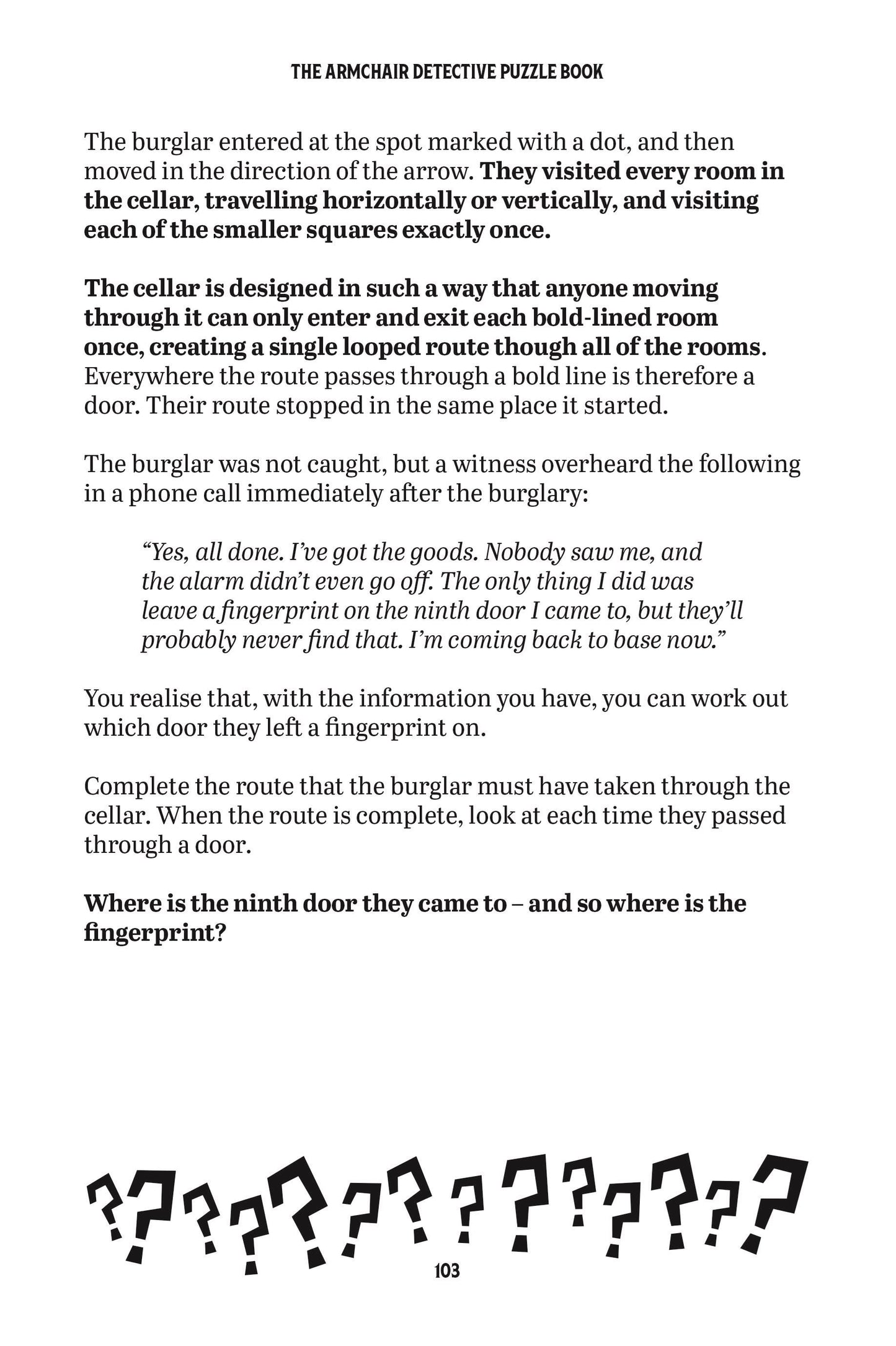 The Armchair Detective Puzzle Book