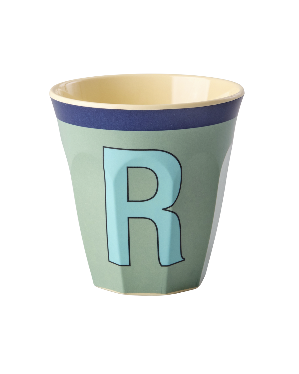 Vintage Colour Letter Cups