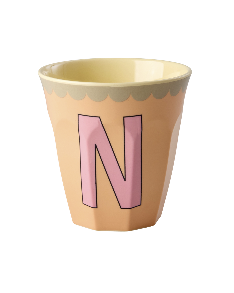 Vintage Colour Letter Cups