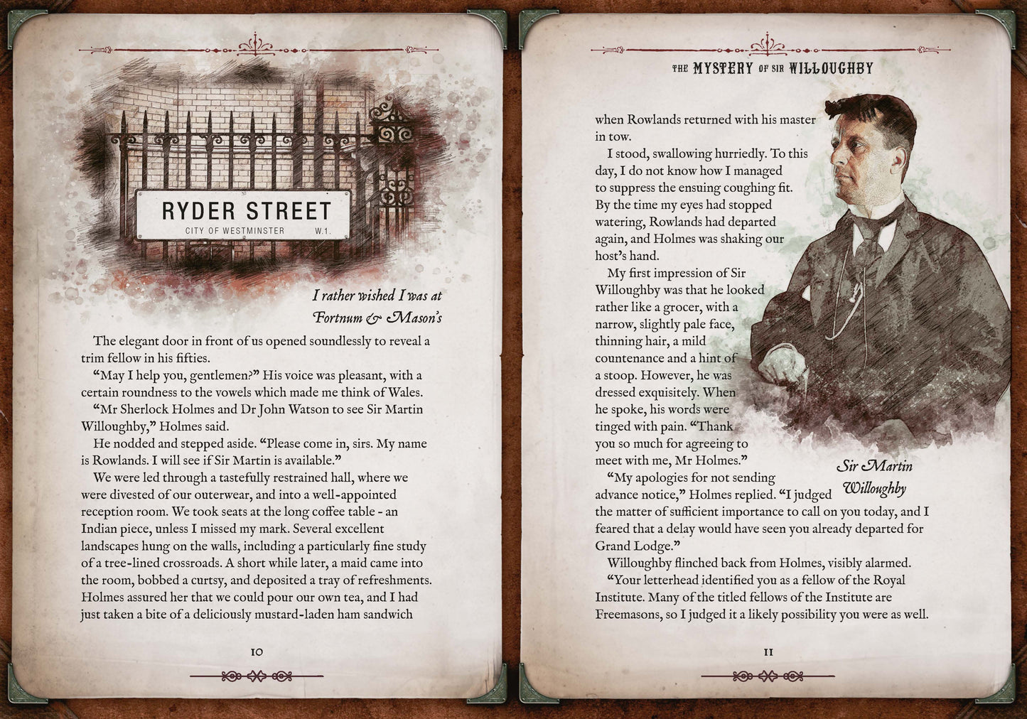 Puzzling Adventures of Sherlock Holmes