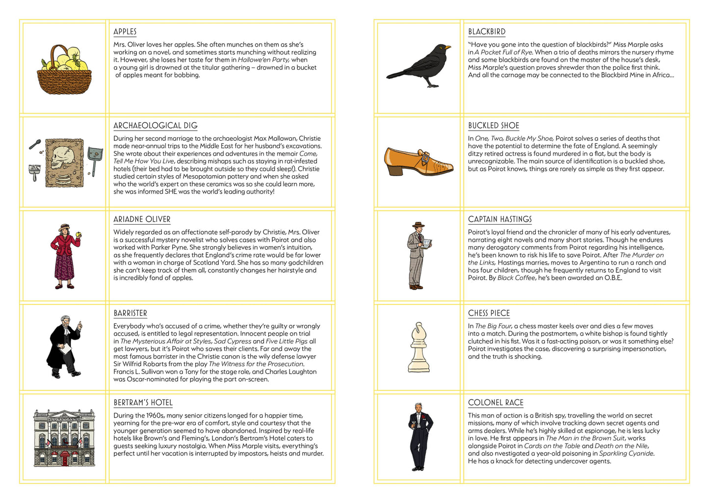 Agatha Christie Bingo