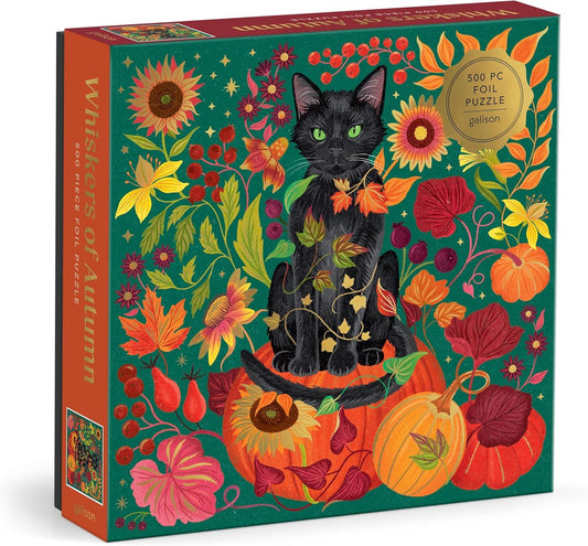 Whiskers Of Autumn - 500 Piece Foil Puzzle