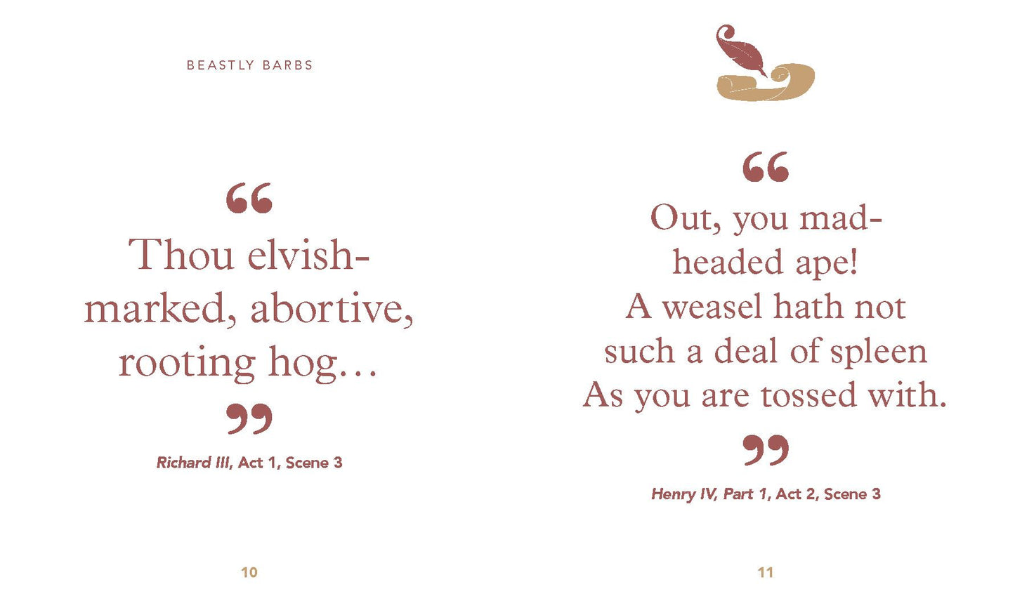 The Little Book of Shakespeare's Insults